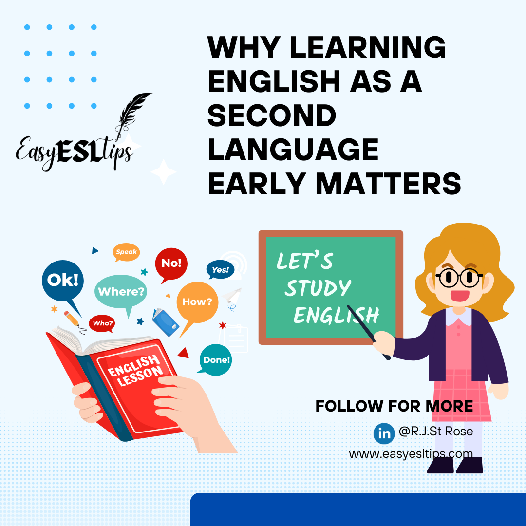 Why Learning English as a Second Language Early Matters