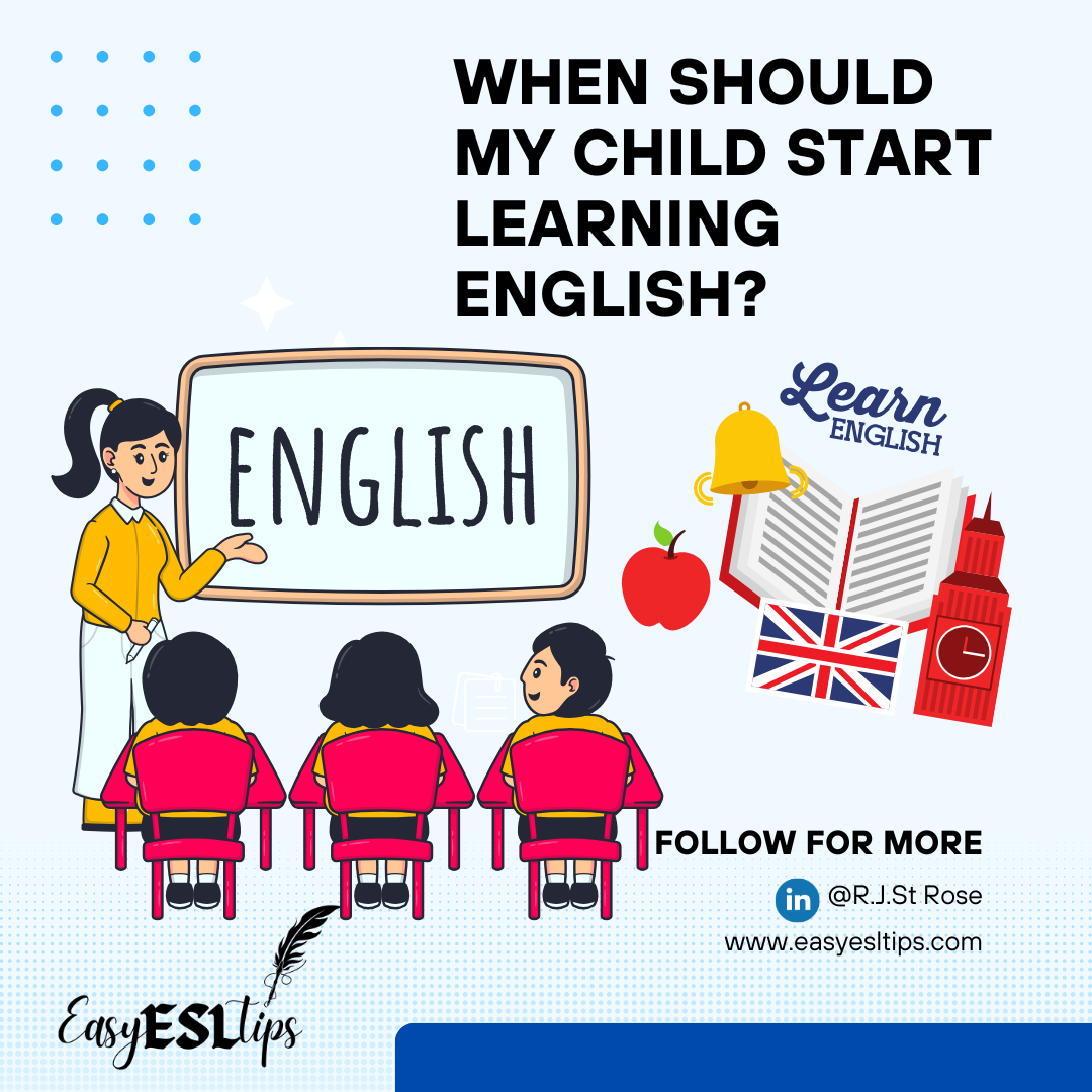When Should My Child Start Learning English?