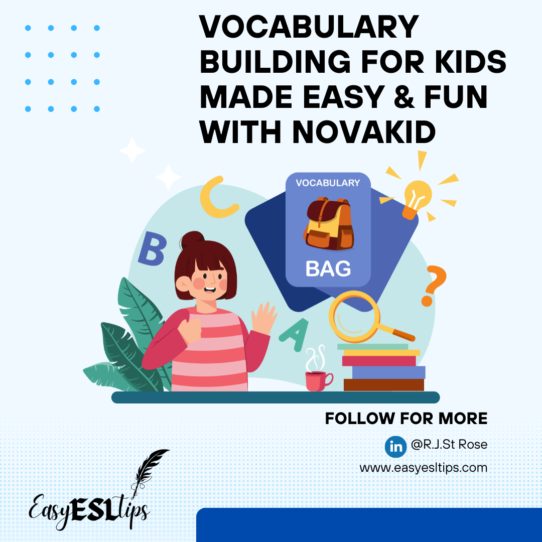 Vocabulary Building for Kids Made Easy & Fun with Novakid